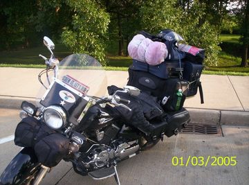kitchen sink is in RH saddlebag