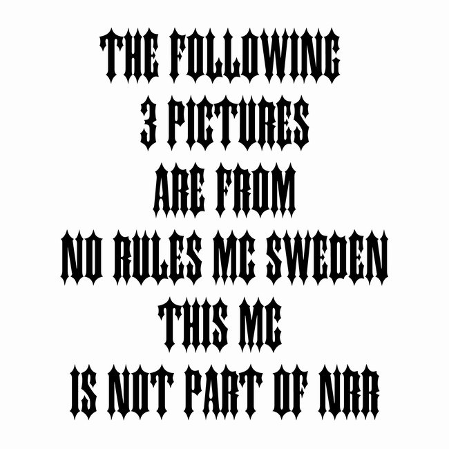 No Rules MC-C- Sweden