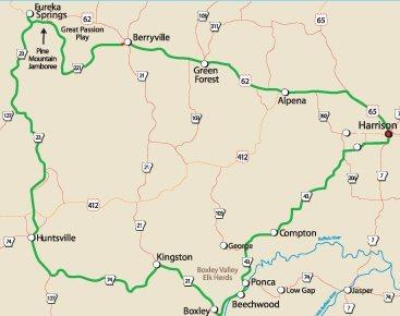 Eureka Springs Backgroads Ride