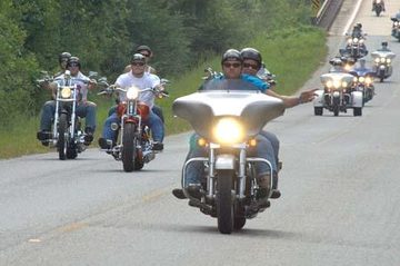 People attending the bike ride for the reward fund Sat July 11th 10am lunch provided starts at wind creek casino 303 poarch road @ I-65 Hwy 21 Atmore AL $25 per bike $10 extra rider Melinda Wall McGhee has been missing since 03-24-03