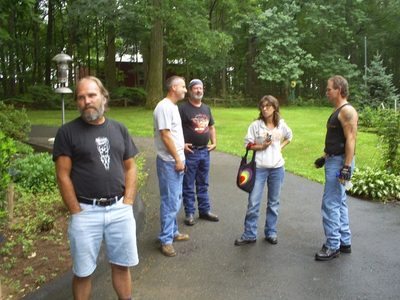 Tiny-C- Ira-C- Stan-C- Kelly-C- Joe meeting at Bill and Lil`s