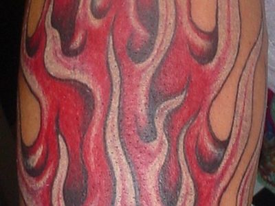 Skull Flames
