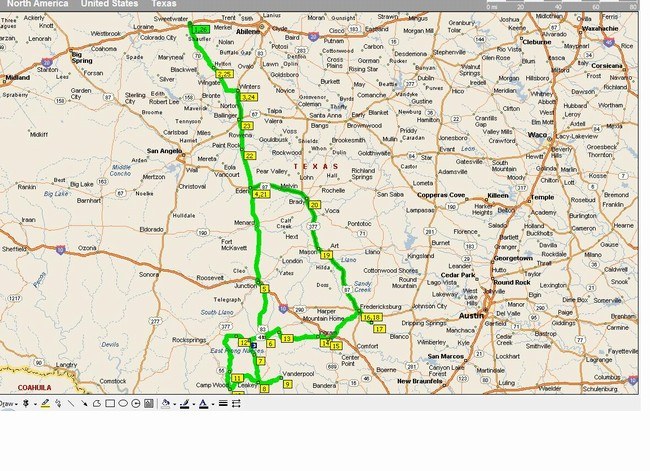Twisted Sisters Trip-730 Mile Trip-Great Ride9-1-07