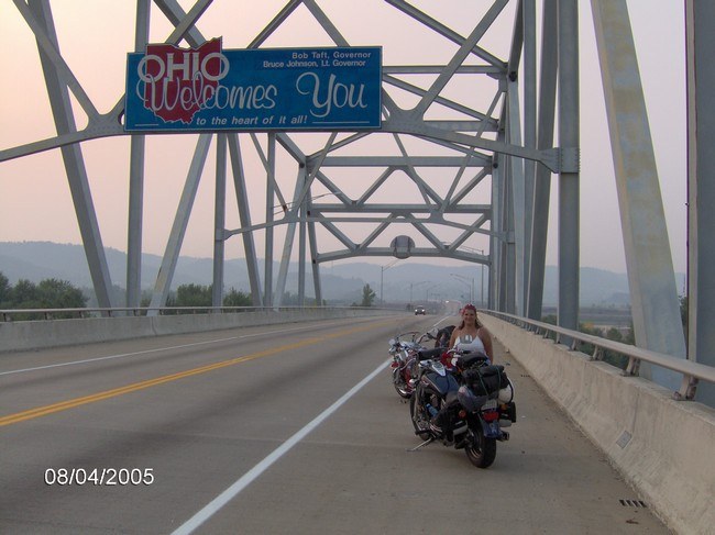 Ohio state line