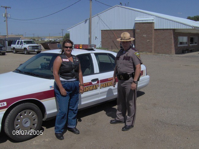 Carol meets... THE LAW!
