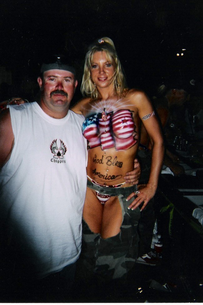 Kimmi Cruz.. feeling patriotic