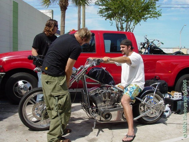 setting up to film a video