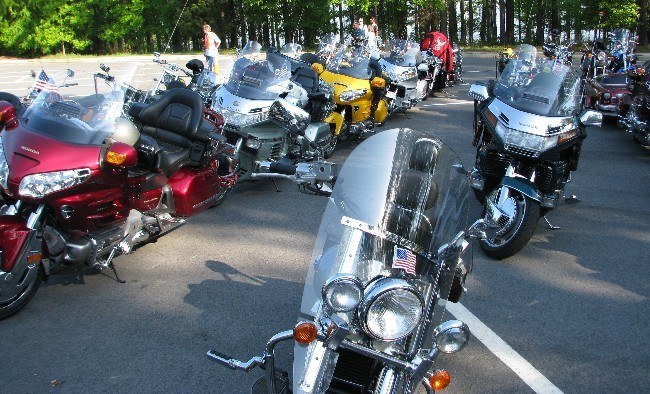 Some of the riders
