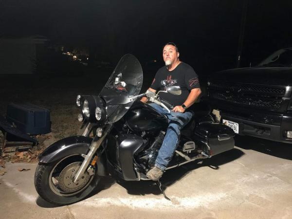 Popeye on his ride