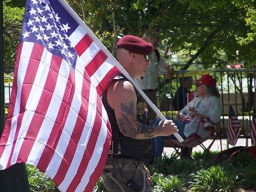 Hammer at the Gathering Of Eagles Rally