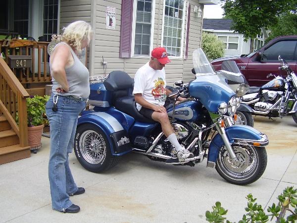 Chemo thinkin the Trike`s not such a bad idea