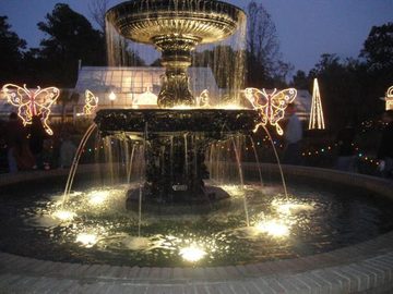 RAINZ AND HOT PEPPER SEENING THE LIGHTS! at Bellingrath Gardens in Theodore! on 12/22/2010