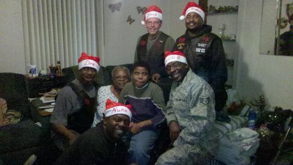 2010 OPERATION CHRISTMAS BASKET (LOOK AT DRE-LOCO MOUTH) HAHAHAHA