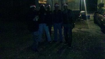 2010 OPERATION CHRISTMAS BASKET...OUTSIDE MS ESTER RESIDENCE