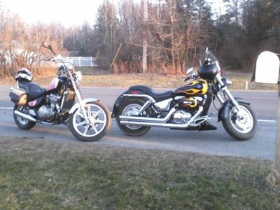 bones`s and lisa`s bike