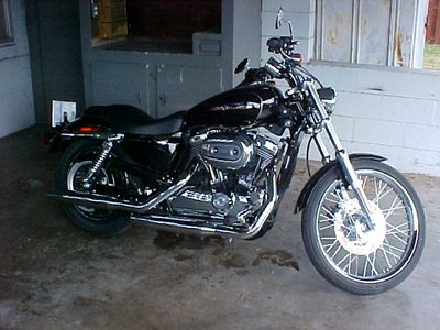Ross’s New Ride – 2006 Black Sportster 1200 Custom