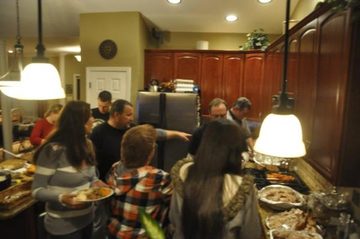 Thanksgiving 2012 with Sandy and Jerry