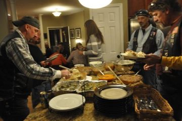 Thanksgiving 2012 with Sandy and Jerry