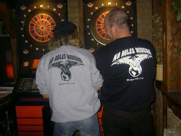 Throwing Darts in Germany