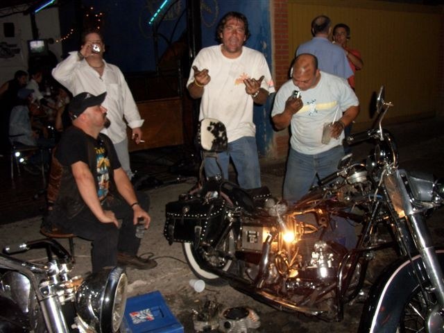 Hey I told you all we needed was a wrench and some saw dust...