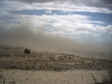 death valley dust storm