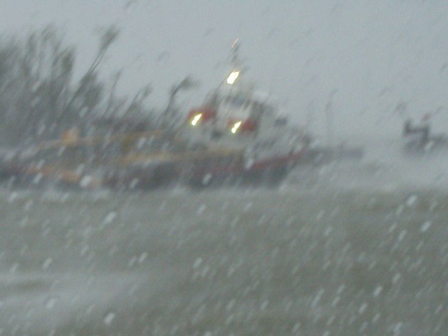 DURING STORM FROM OUR BOAT