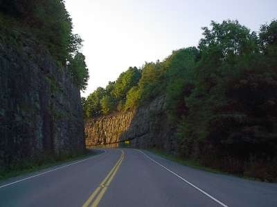 On my way over the mountain