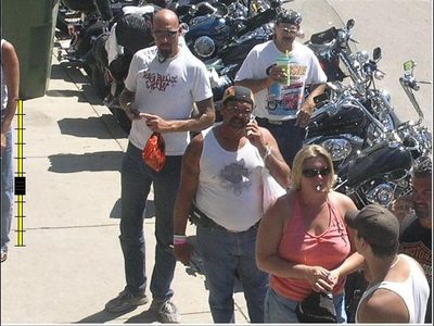Close up on Camera 1 Sturgis Downtown