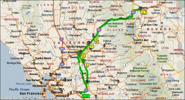 Elk Grove-C- Sacramento-C- Rocklin-C- Auburn-C- Reno