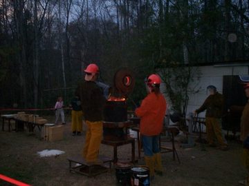 Adding the Metal to be Heated