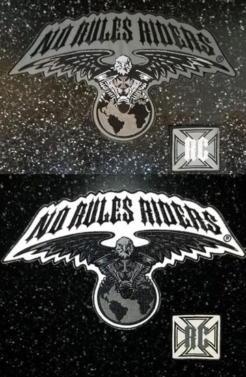 Reflective and Black 13 and 12 inch