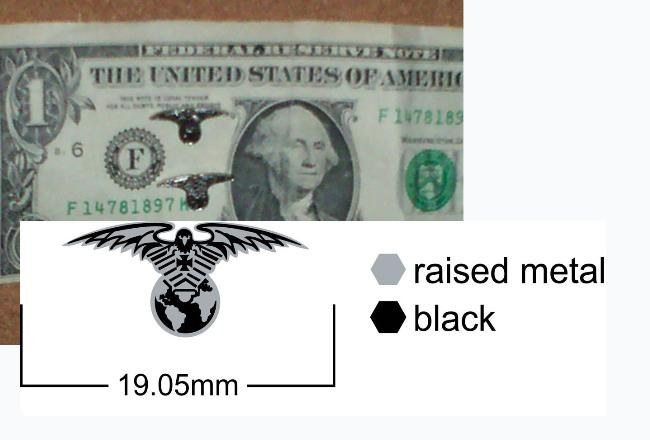 Pin-C- Eagle/Globe small