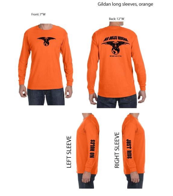 Long Sleeve-C- Orange