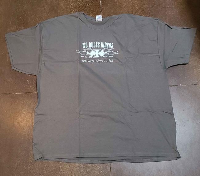 T-shirt = Slate Gray