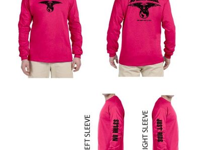 Long Sleeve = Pink = modern logo